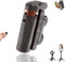 Mini Selfie Stick Tripod, Pocket Mini Tripod Stand with Phone Holder Compact Adjustable Phone Selfie Stick Portable Lightweight Extendable Tripod, for Selfies Live Video Recording Travel (Black)