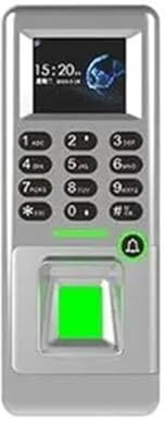 Relojes de tiempo, máquina asistencia biométrica con tarjeta RFID, sistema control acceso antimanipulación metal