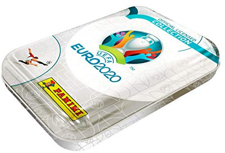 Panini European Soccer International UEFA Euro 2020 Sticker Collection Pocket Dose, Schwarz