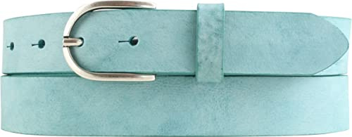 BELTINGER Damen-Gürtel aus weichem Vollrindleder Vintage-Look 3 cm | Leder-Gürtel für Damen 30mm | Schmaler Gürtel Used-Look