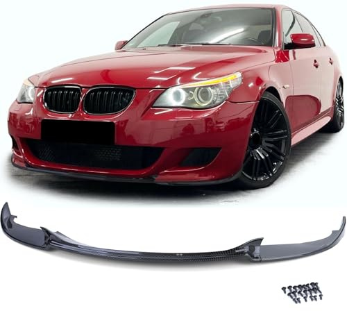 Front Spoiler Lippe Performance Carbon Look passt für 5er BMW E60 E61 2007-2009