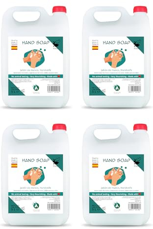 Vitacab – Sapone Liquido Mani 5 L Senza Profumo • Formula Neutra e Delicata per Uso Frequente • Ricarica Universale per Dispenser • Ideale per Ambienti Professionali, Scuole e Mense