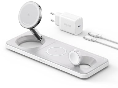 Anker Maggo Universale Bianco Usb Carica Wireless Ricarica Rapida Interno (anker Maggo Magnetic Wl Charger Pad 15)
