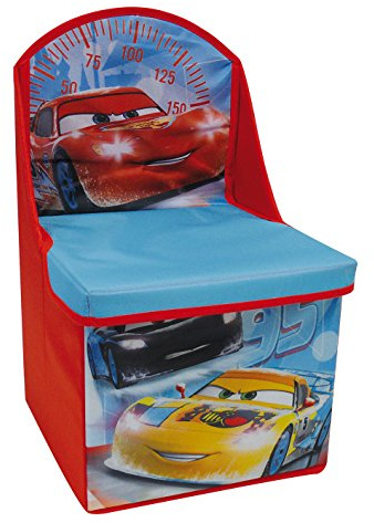 Fun House 712438 Cars Aufbewahrungswürfel mit Rückenlehne