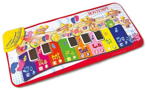 Bontempi|HarmonyMat, Musikmatte zum Erkunden von Melodien mit jedem Schritt | 790x350x10 mm