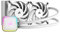 Corsair H100i RGB ELITE Liquid CPU Cooler - 240mm AIO - AF120 ELITE PWM Fans - Intel® LGA 1700, 1200, 2066, AMD® AM5 & AM4 Sockets - White