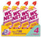 Wc Net - Limited Edition Pink Joy, Detergente Liquido per Sanitari, Essenza Peonia e Muschio Bianco, Prevenzione Calcare e Igienizzante per WC, 700 ml x 4 Confezioni