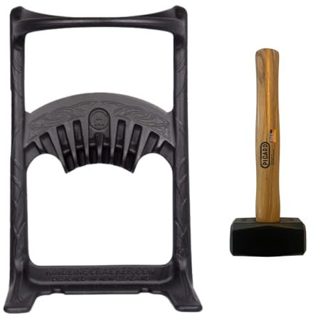 Kindling Cracker King Firewood Splitter Bundle. Sturdy & Durable Kindling Cracker Firewood Splitter & Lump Hammer. Log Splitter Set. Ideal For Kindling Wood For Fire Pit. Fire Log Burner Accessories
