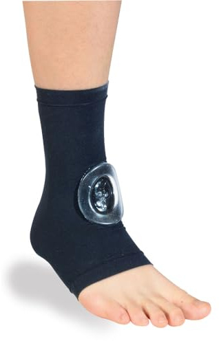 X-FOOT Donut - 1 Stück - Polsterstrumpf - Universalgröße - effektive Druckentlastung im zentralen Bereich - optimal für Eishockey/Ski/Inliner/Wandern/Freizeit & mehr