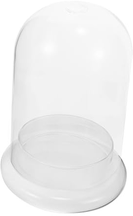 Gatuida Accessoire pour Micro-Paysage Abri Verre Transparent Cloche Verre pour Présentation Terrarium De Bureau Contenant pour Plantes
