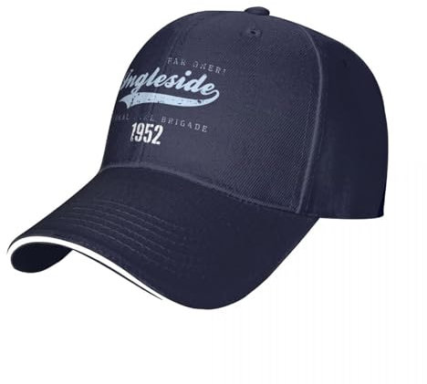 YCYLYLYC Baseballmütze Männer Frauen Gewaschene Baumwolle Unisex Golf Trucker LaufenLändliche Feuerwehr Baseballmütze Lustige Sonnenhut Wintermütze für Männer und Frauen Outdoor Sport Caps Hut