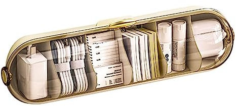 Aufbewahrungsbox für Kabel 6-Gitter-Datenkabel-Aufbewahrungsbox, Wandmontage, Ladegerät, Stecker, Kabelaufbewahrung, Datenkabel, Kabel, USB-Kabel, Sortierbehälter, Heim-Organizer Kabelbox(Weiß)