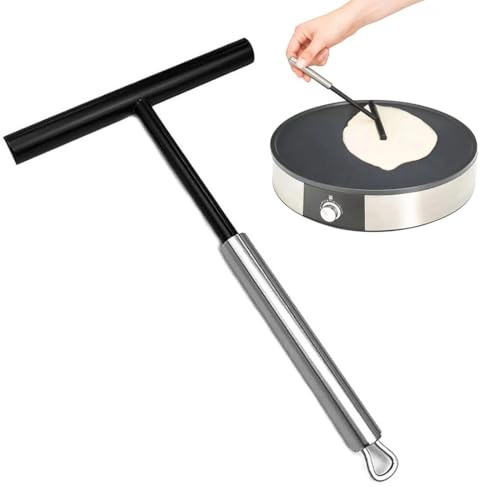 Spatola per Crepes Professionale, Spalmatore per Crepe, per Cucinare Produzione di Crepes Galettes Creme