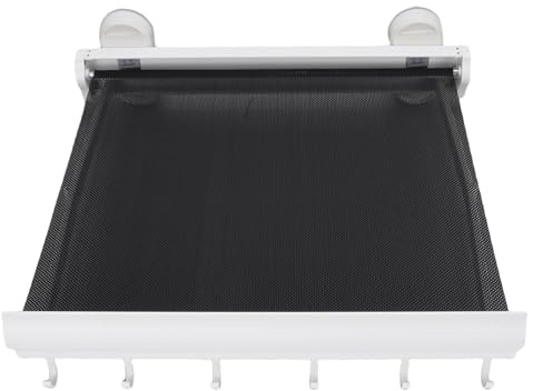 Fabater Ausziehbarer, an der Wand Montierter Wäscheständer, Platzsparender, Versteckter Wäsche-Organizer für Waschküche, Badezimmer, aus Space-Aluminium, 17,3 Zoll, für Kleine Kleidungsstücke (White)