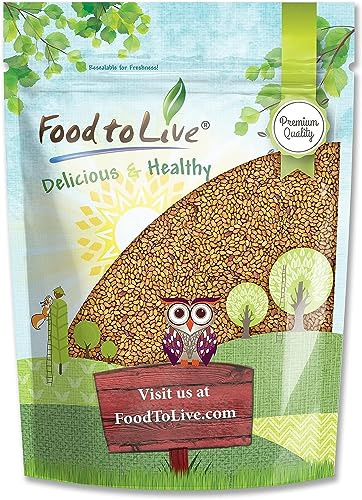 Food to Live Alfalfa Seeds for Sprouting, 8 Ounces – Edible Seeds, Pure, Vegan, Kosher, Bulk. Rich in Vitamin K & C. High Germitation Rate. Grow Sprouts, and Microgreens for Salad, Sandwiches, Rolls.