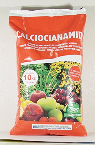 CALCIOCIANAMIDE Il Paese Verde granulare per orti e giardini confezione da 10 KG