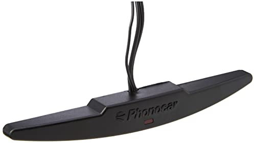 Phonocar 08012 Antenna Amplificata da vetro parabrezza nero con led