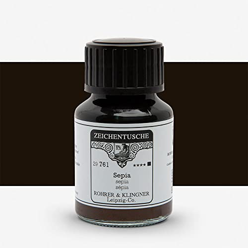 Rohrer & Klingner Zeichentusche Sepia 50 ml