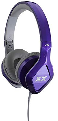 JVC Xtreme Xplosives XX Club Sound On-Ear Headphones - Violet