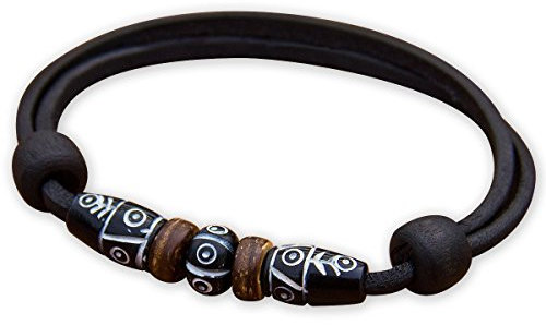 HANA LIMA ® Surferarmband Lederarmband Herren Damen Armband Herrenarmband Damenarmband