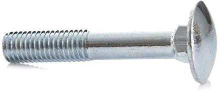 50x Schrauben DIN 603 Schloßschrauben Flachrund-Schrauben verzinkt Ø M10x50 mm