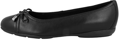 Geox Femme D Annytah D Ballerines, Black, 35 EU