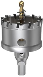 Foret de scie cloche pour métal de grande taille M35 HSS, outils de perçage TCT pour le travail du bois, coupe-trou en acier inoxydable de 45MM à 100MM,10039
