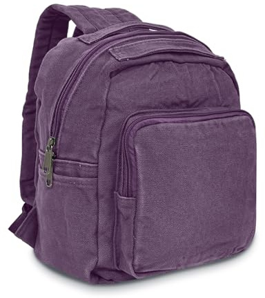 Boziee Piccolo zaino da donna in tela, zaini per bambini, per scuola, viaggi, lavoro, donne, ragazze, ragazze, unisex, taglia piccola, Lilla, small size