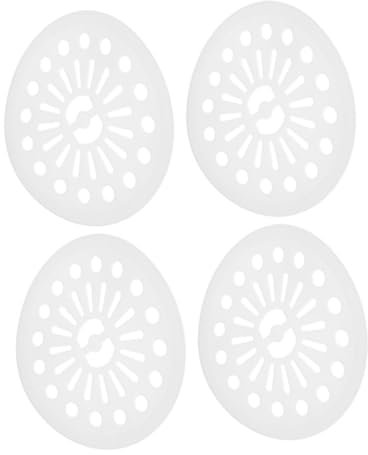 MAGICLULU 4piezas Tabletas De Ropa para Lavadora Blanca Unidades Accesorio De Deshidratación De Tapa De Centrifugado De Plástico Tapa para Prensar Ropa para Lavadoras Automáticas
