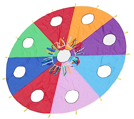WRITWAA Junge Mädchen Reaktionsspiel Acht-eck-Schirm Maulwurfspiel Kooperatives Outdoor-Spielzeug Eltern-Junge Mädchen Interaktion