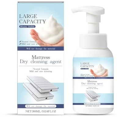 Wash-Free Cleaner Spray, Matratzenreiniger Spray für Matratze, Matratzen Reinigungsmittel, Matratzen Reiniger Geruchsentferner, Leistungsstarker Matratzen-Gelbreiniger (1)