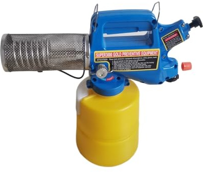 ZADCCS Pulvérisateur électrique, Mini brumisateur Sec portatif Thermique de Carburant de gaz de 2L, Machine de brumisation, pulvérisateur de Fumigation pour Le Jardinage et Le Nettoyage