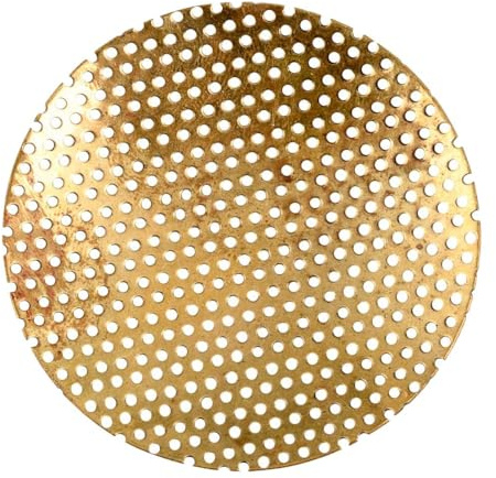 NKlaus Ersatzgitter zum Räuchern Messing, Gold; Messing, 5cm, 5 Stück | Durchmesser: 5cm; 5cm; räucherstövchen