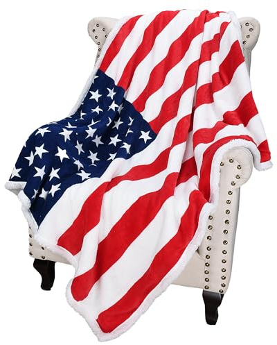 Sherpa manta de forro polar, bandera nacional impresión patriótica de peluche super suave y cálida Reversible Polar mantas para sofá cama por Cataluña 60 x 50