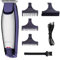 KEMEI Men's Self-Cut Hair Trimmer Waterproof Cordless Rechargeable Hair Cutting Clippers Groomer with Stainless Steel