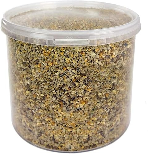 GardenersDream Robin & Songbird Mix | Nutritious Wild Bird Food for Garden Birds | Free of Husks & Germinating Seeds | Premium Quality Source of Protein and Energy | Year-Round Feed Mixture (5L Tub)