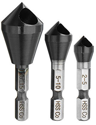 RanDal Hrc89 Tialn Countersink Drill Bit M35 Cobalt Deburring Chamfer Drill Bit 2-5/5-10/10-15Mm - 5-10Mm