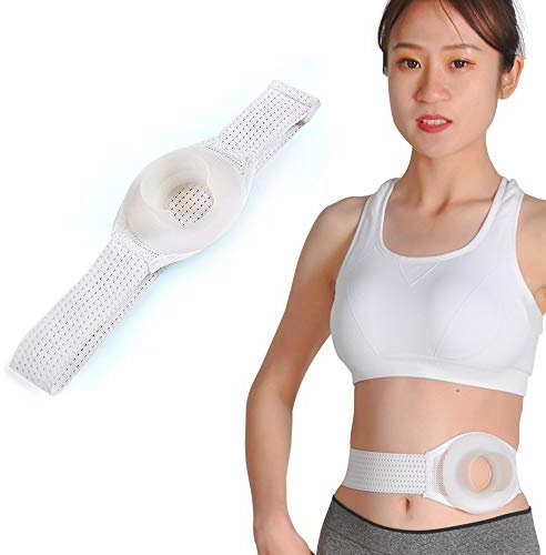 Ostomie Unterstützung Gürtel für festsitzende Stomabeutel und zur Vorbeugung von parastomalen Hernien - 78CM - 88CM Taillenumfang - 4CM Stomaöffnung