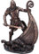 Nemesis Now Figura de Halvor Vikingo, Bronce, Talla única
