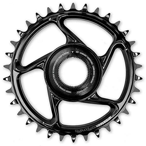 e*spec Direct Mount Kettenblatt – Aluminium – 34 Zähne – Shimano E8000 / EP8 – Schwarz