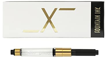 Xezo Fountain Pen Ink Converter Part, Gold Plated. Piston Filling Mechanism. Made in Germany