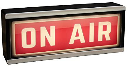 Light Up On Air Sign | Music Film Entertainment Room Light | Portable & Wall Hanging | Do Not Disturb Sign