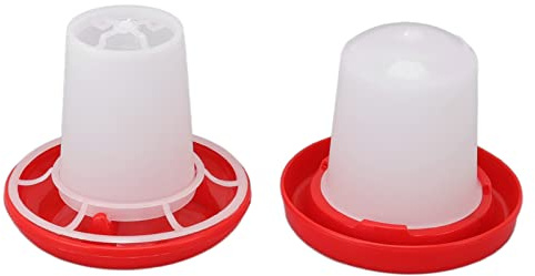 Küken-Futterspender-Set, Küken-Futterspender und Küken-Tränke