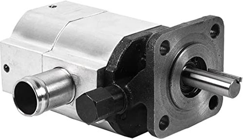 AAADRESSES Pompe Hydraulique pour Fendeuse De BûChes De 16 Gal/Min, Pompe Fendeuse à Bois à 2 éTages, avec Soupape De DéTente à ContrôLe Automatique De 25 Gal/Min, Kit De Fendeuse De BûChes