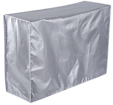 WPKD BLUEIY Klimaanlage Abdeckung im Freien, wasserdichte Klimaanlageabdeckung für Außeneinheiten, Anti Staub Anti Schnee Sunproof Schutz Abdeckung für Haus AC Covers(3p （92 * 35 * 69cm）)