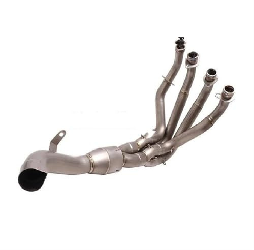 Pot Moto Pot Echappement pour Kawasaki Z1000SX pour Ninja1000SX Z1000 pour SX 2020 2021 Systèmes D'échappement Moto Tuyau Liaison Intermédiaire Pot d'échappement