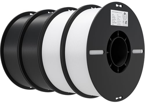 Creality Filamento PLA 1.75mm 4KG, Filamento para Impresora 3D Precisión Dimensional +/- 0.02mm, Carrete Filamento 3D, para Mayoría Impresoras 3D