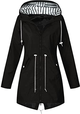 CXKOLD giacche da sci giubbino donna giacca donna elegante bianca maglia sottogiacca donna spolverino donna mantello con cappuccio halloween giacche donna primavera giacca impermeabile donna mantello