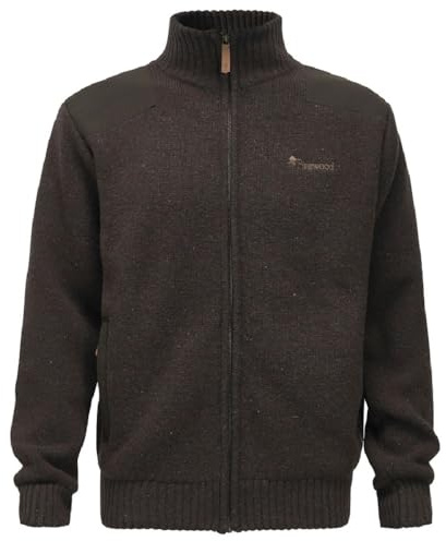 Pinewood 5479 Hurricane Pullover D.Brown Melange (235) XL