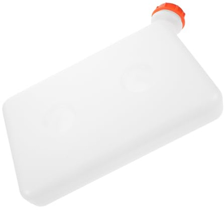 MOLUCKFU Réservoir de Carburant 8l en Abs à Deux Trous avec Bec Incliné, Grosse Capacité et Usage Polyvalent, Accessoire Chauffant Indépendant pour Motos et Voitures